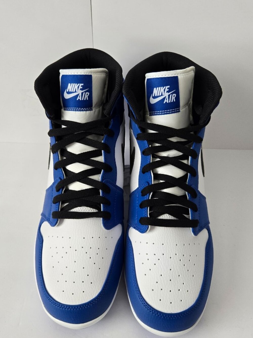 Nike Jordan 1 Retro Cleats Brand NEW with box, Royal Blue, Black, White Men's 13